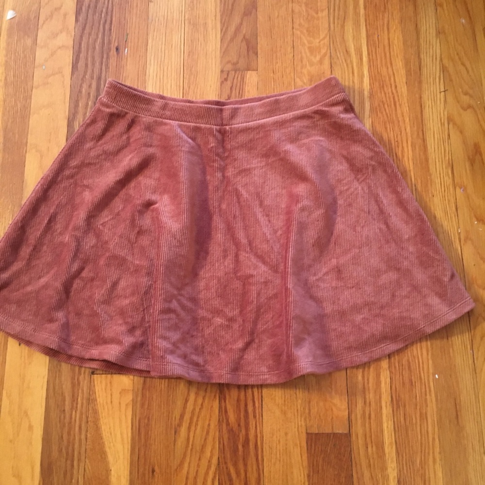 FOREVER 21 salmon corduroy skirt